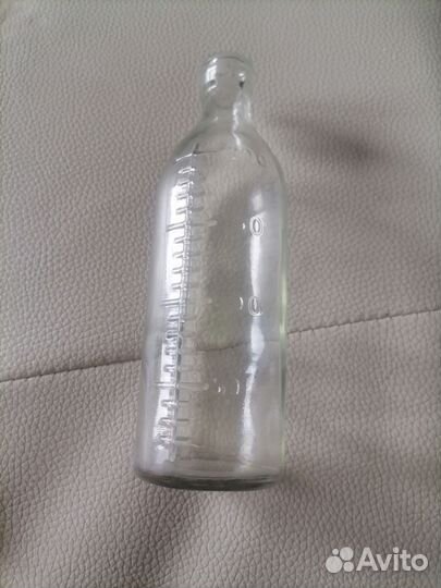 Бутылочка детская под молоко. СССР