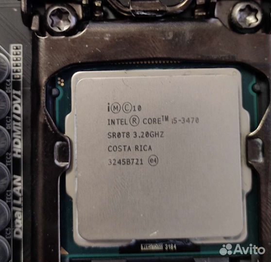 Процессор Intel Core i5 3470