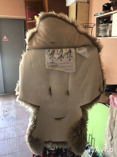 Зимний коврик для коляски Stokke