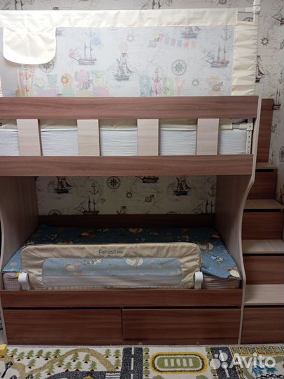 Двухъярусная кровать для детей