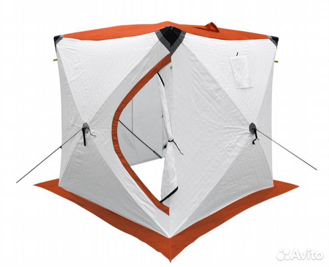 Палатка зимняя утеплённая куб