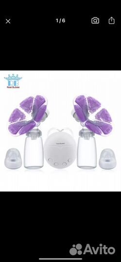 Молокоотсос электрический real bubee