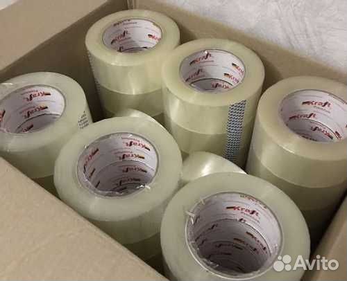 Скотч прозрачный 150 м премиум