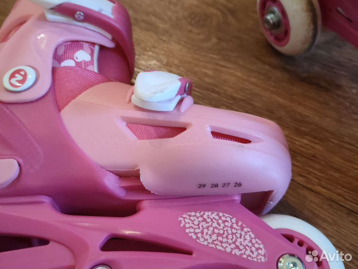 Роликовые коньки 26-29