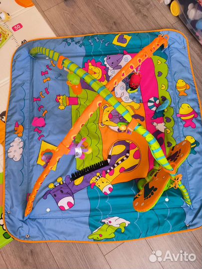 Два Развивающий коврика tiny love