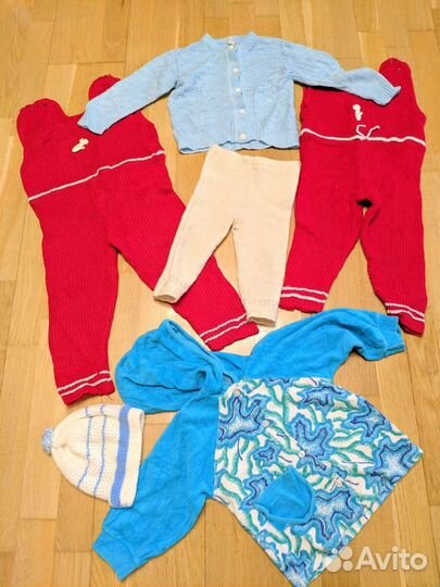 Теплые вещи для детей пакетом