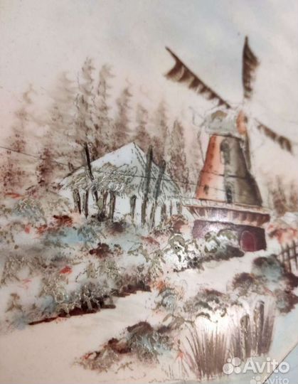 Поднос дореволюционный