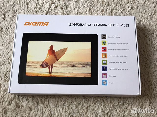 Цифровая фоторамка Digma