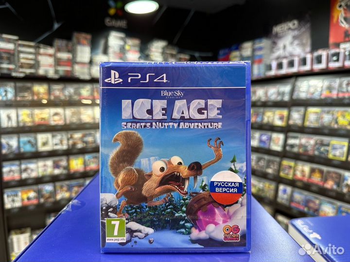 Игры для PS4: Ледниковый Период: Сумасшедшее Прикл