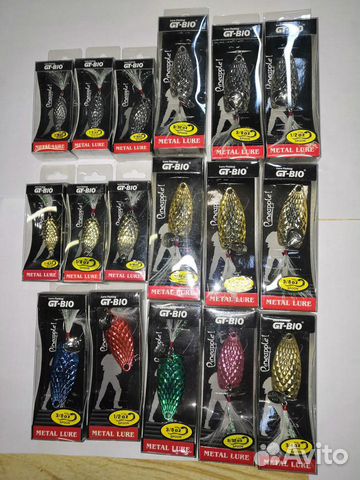 Блесна Pineappie Spoon GT-BIO 5 штук