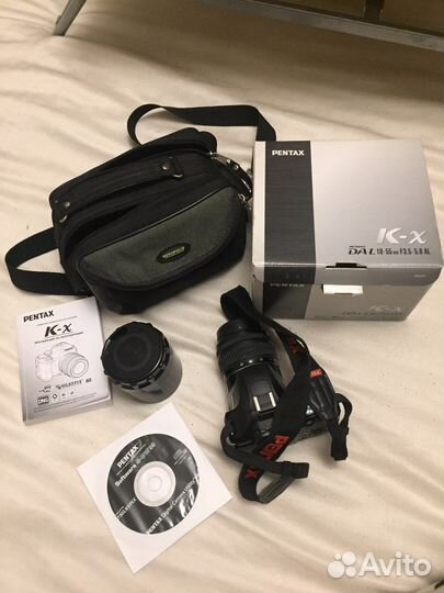 Зеркальный фотоаппарат pentax k-x