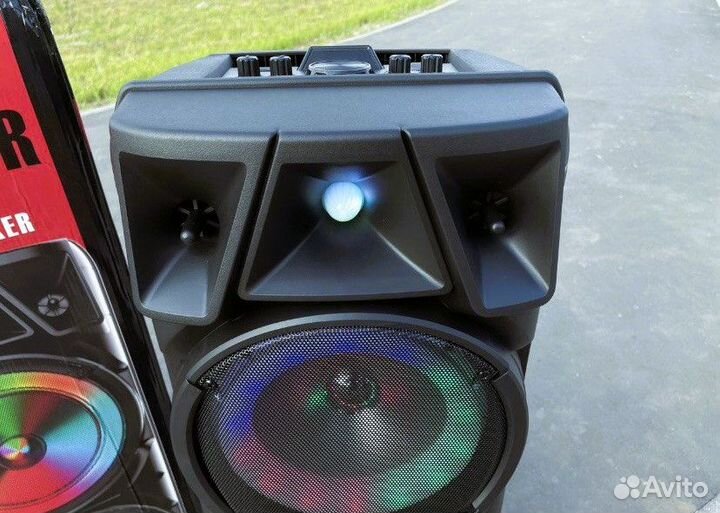 Большая мощная блютуз колонка