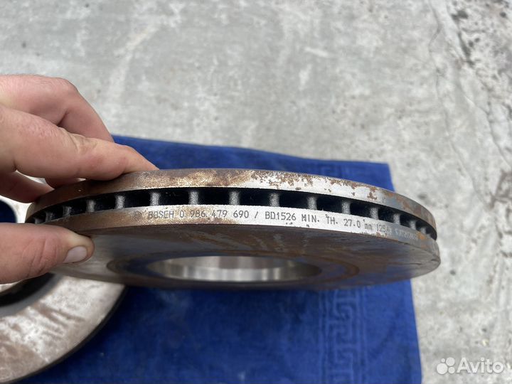 Тормозные диски vag 321mm