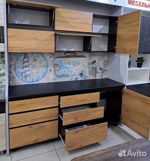 Новый Кухонный гарнитур «лофт» 2м