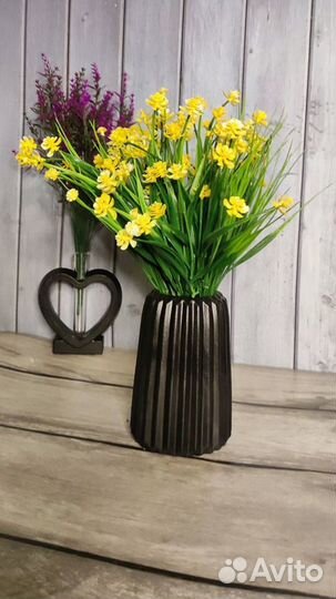 Декоративная ваза для сухоцветов, декор для дома