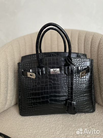 Сумка женская через плечо в стиле hermes birkin