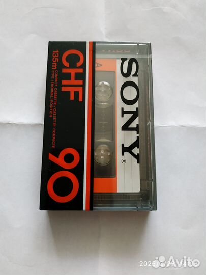 Аудио кассета новая Sony CHF 90