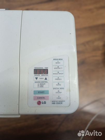 Хлебопечка lg