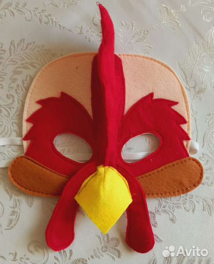 Новогодные маски животных для детей