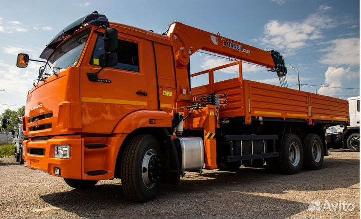 КАМАЗ 65115 с КМУ, 2024