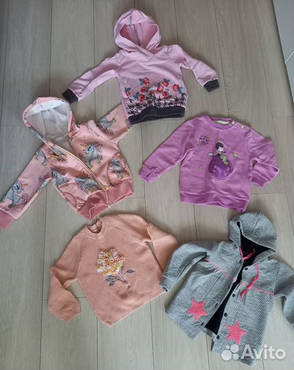 Вещи пакетом на девочку 86-92