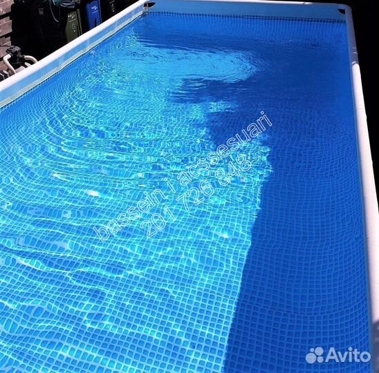 Каркасный бассейн Прямоугольный