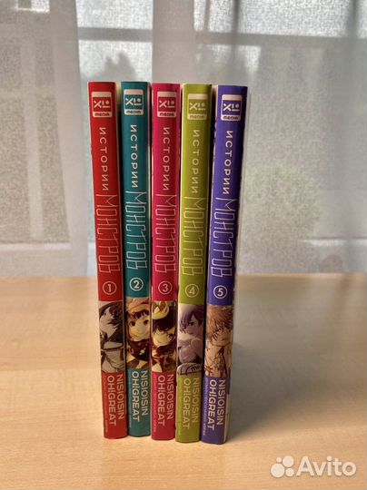 Истории Монстров Манга