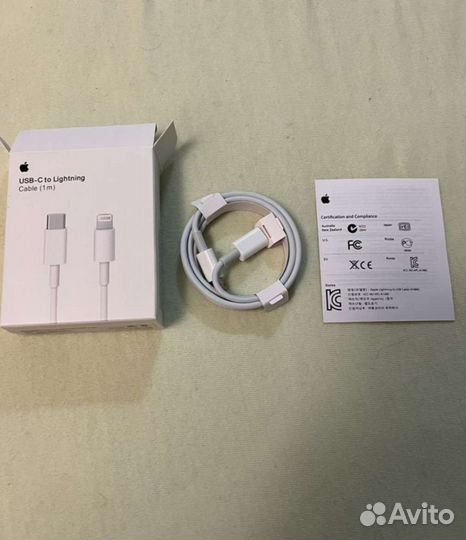 Кабель для iPhone провод USB 1 м новый