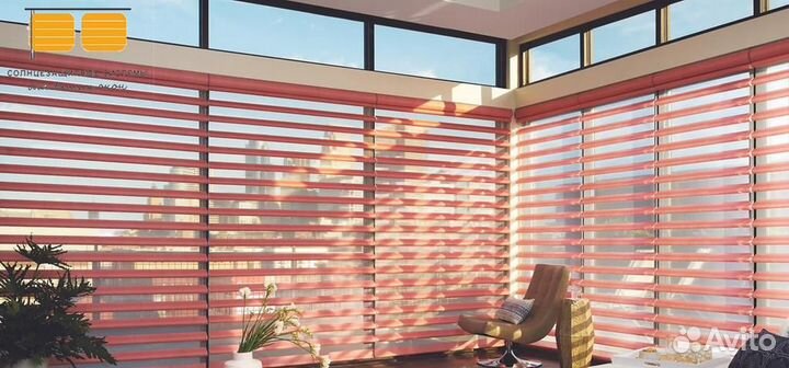 Деревянные жалюзи горизонтальные