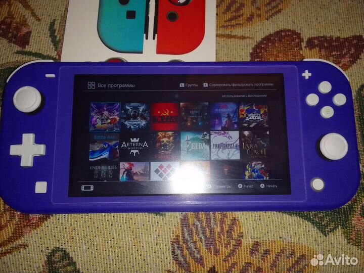 Nintendo switch lite прошитая