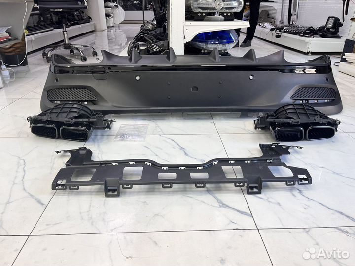 Диффузор Mercedes-Benz GLE-Coupe C167 AMG 63 / 53