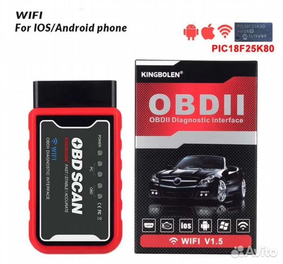 Elm327 obd2 сканер