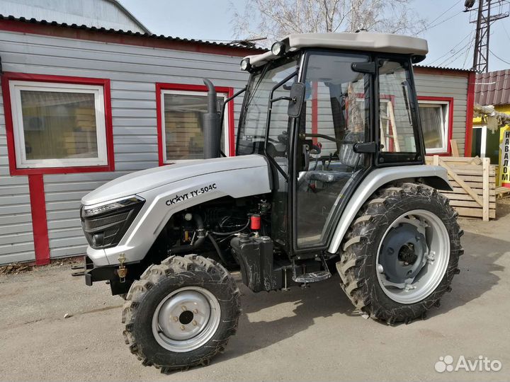 Мини-трактор скаут 504С,кабина, новый