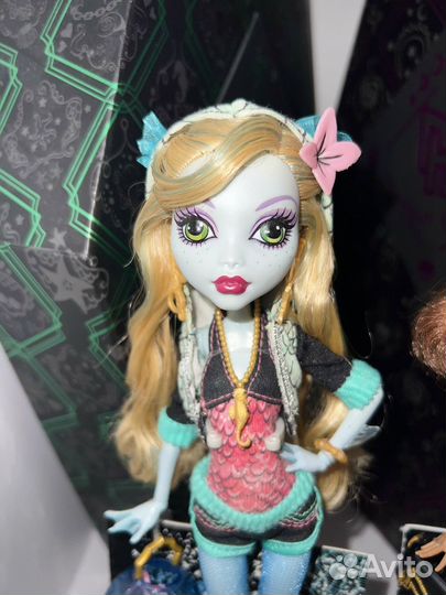 Monster High Basic Lagoona Blue,Clawdeen Wolf