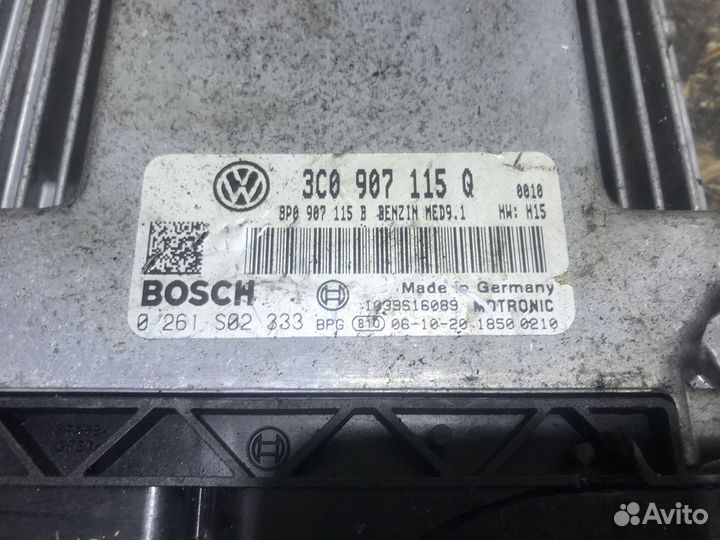 Эбу двигателя Volkswagen Passat B6 BWA 2.0