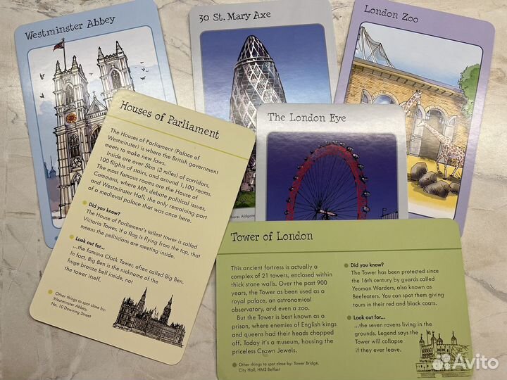 Карточки. Английский язык. Usborne Spotters Cards