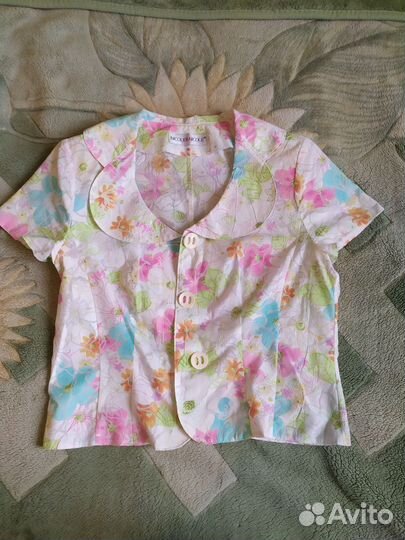 Блузка с коротким рукавом