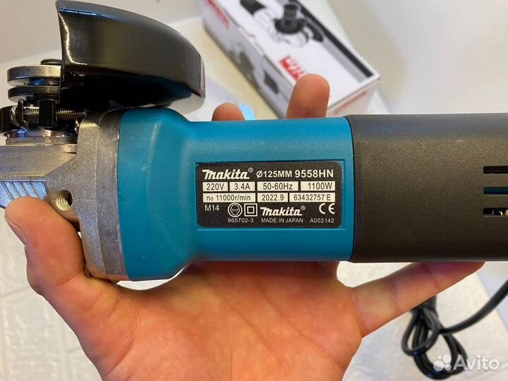 Ушм болгарка makita 9558 125мм