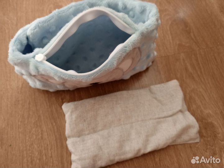 Пояс грелка с вишневыми косточками от колик