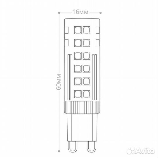 Лампа 10 ламп Китай