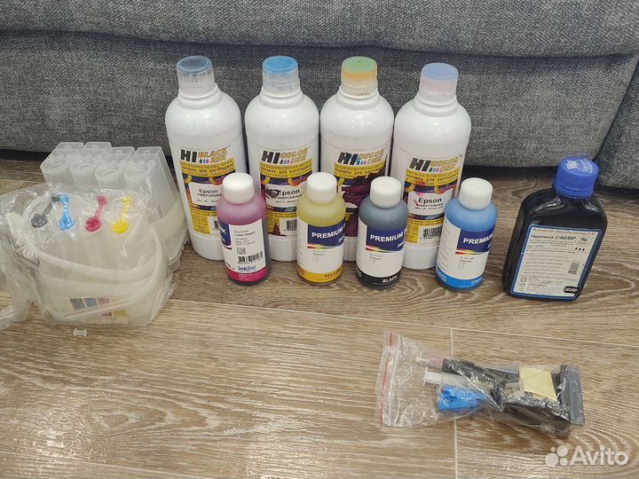 Комплекты для заправки Epson, Canon