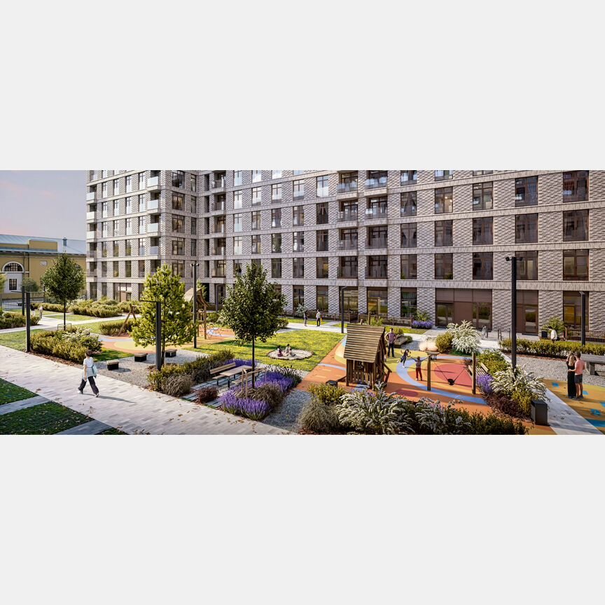 2-к. квартира, 53,6 м², 6/9 эт.