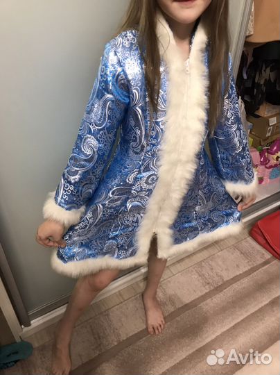 Костюм снегурочки на девочку