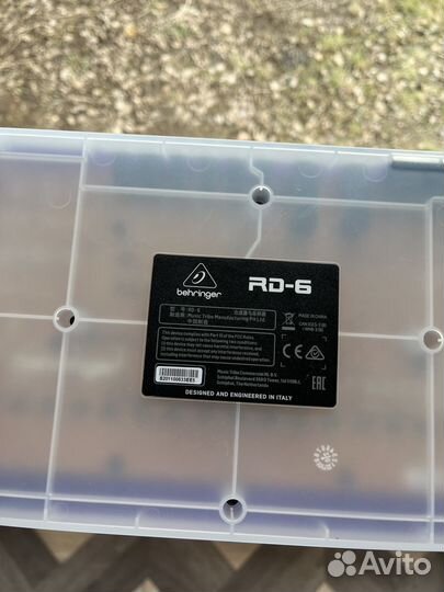 Beringer rd-6 драм машина