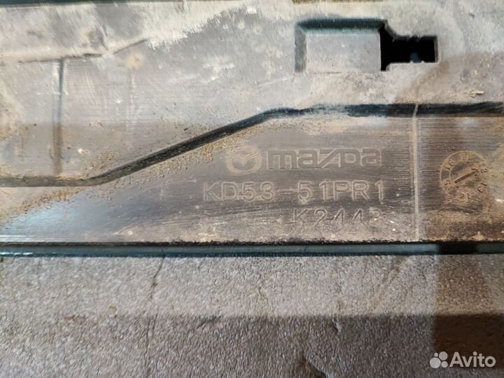 Защита порога левая правая Mazda CX-5 ке