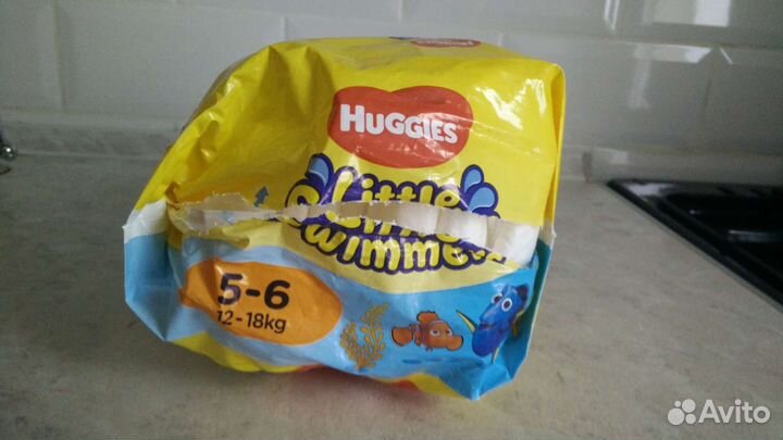 Huggies Трусики для плавания Little Swimmers 5-6