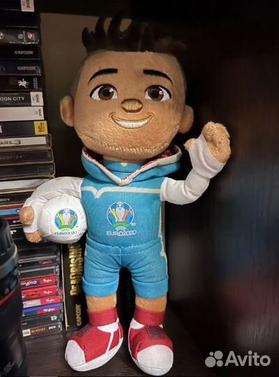 Мягкая игрушка - талисман Скиллзи евро-2020