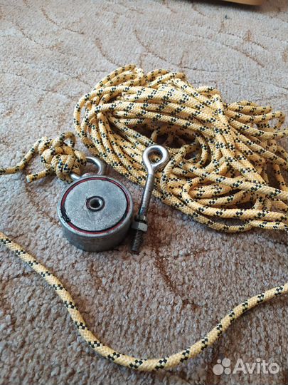 Поисковый магнит двухсторонний F-200x2