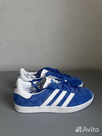 Кросcовки Adidas Gazelle 85 Blue bird/Cloud white