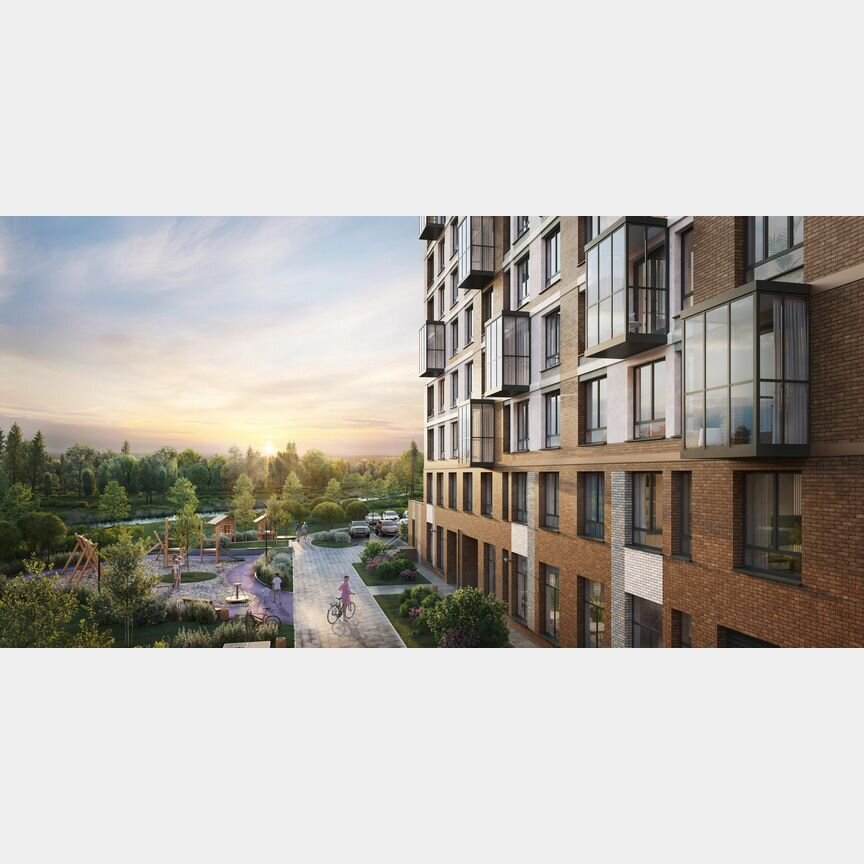 2-к. квартира, 49,6 м², 19/23 эт.